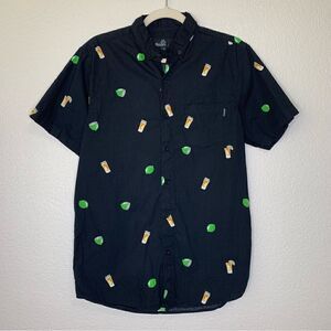 Molokai Men’s Black Lime Tequila Button Down Shirt